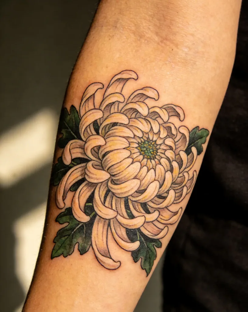 Japanese Chrysanthemum Tattoo Meaning: Why This Flower Isn’t Just Pretty