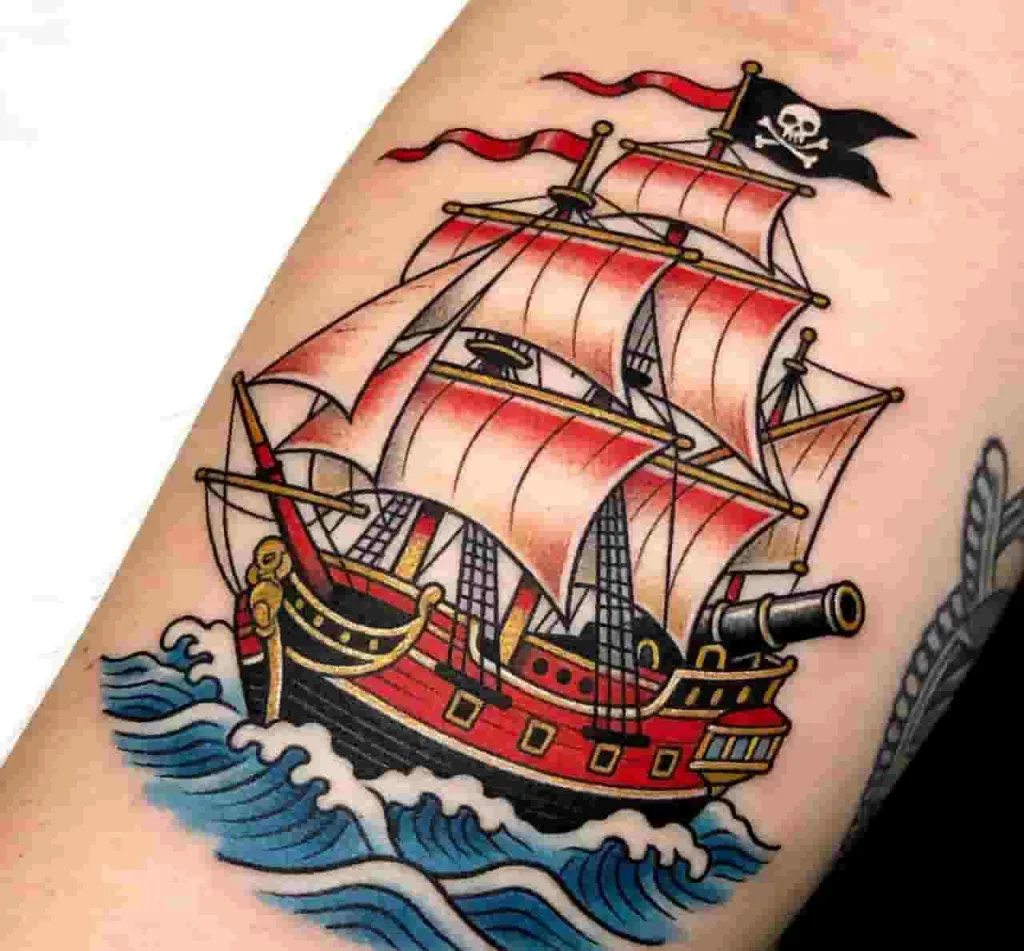 Pirate Ship Tattoos: Survival, Freedom, and the Meaning Behind the Ink