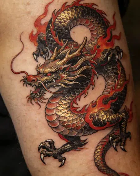 Chinese Dragon Tattoo Meaning: Symbolism, History, and Design Ideas