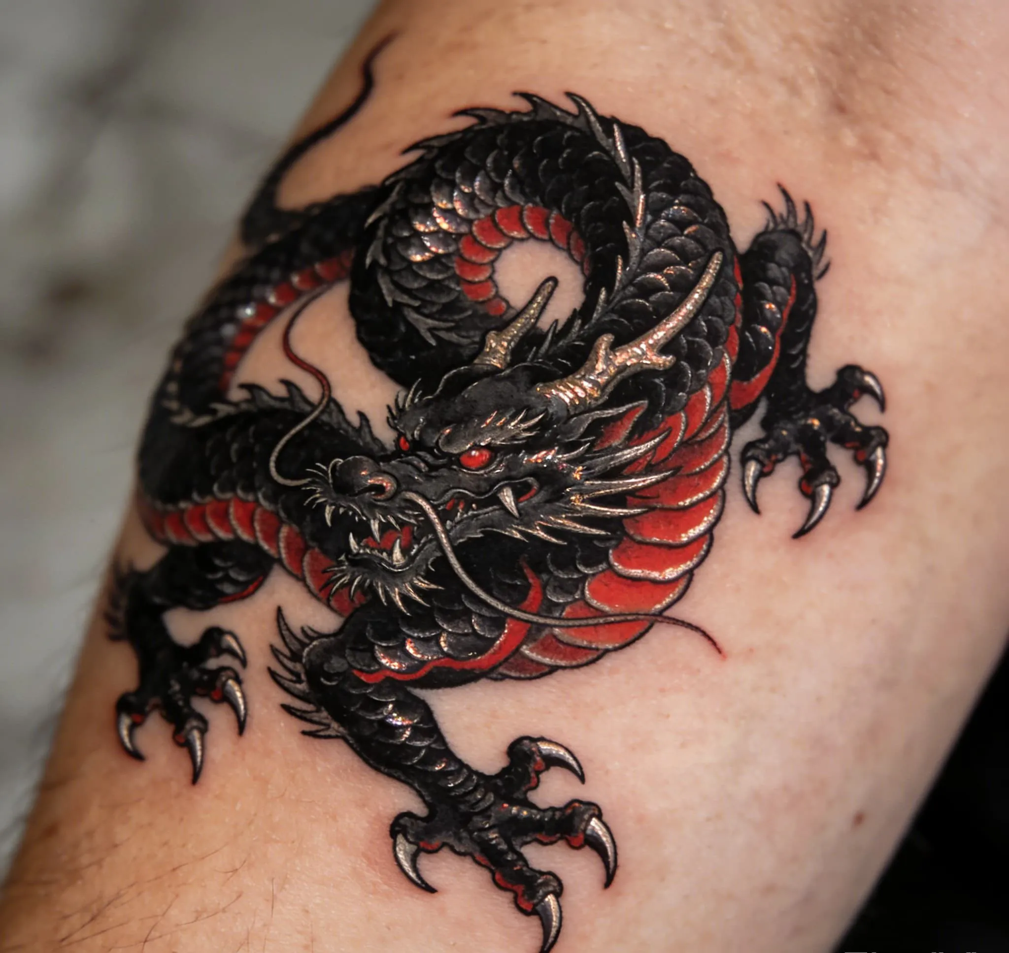 Japanese Dragon Tattoo Meaning: Wisdom, Power, and Good Fortune