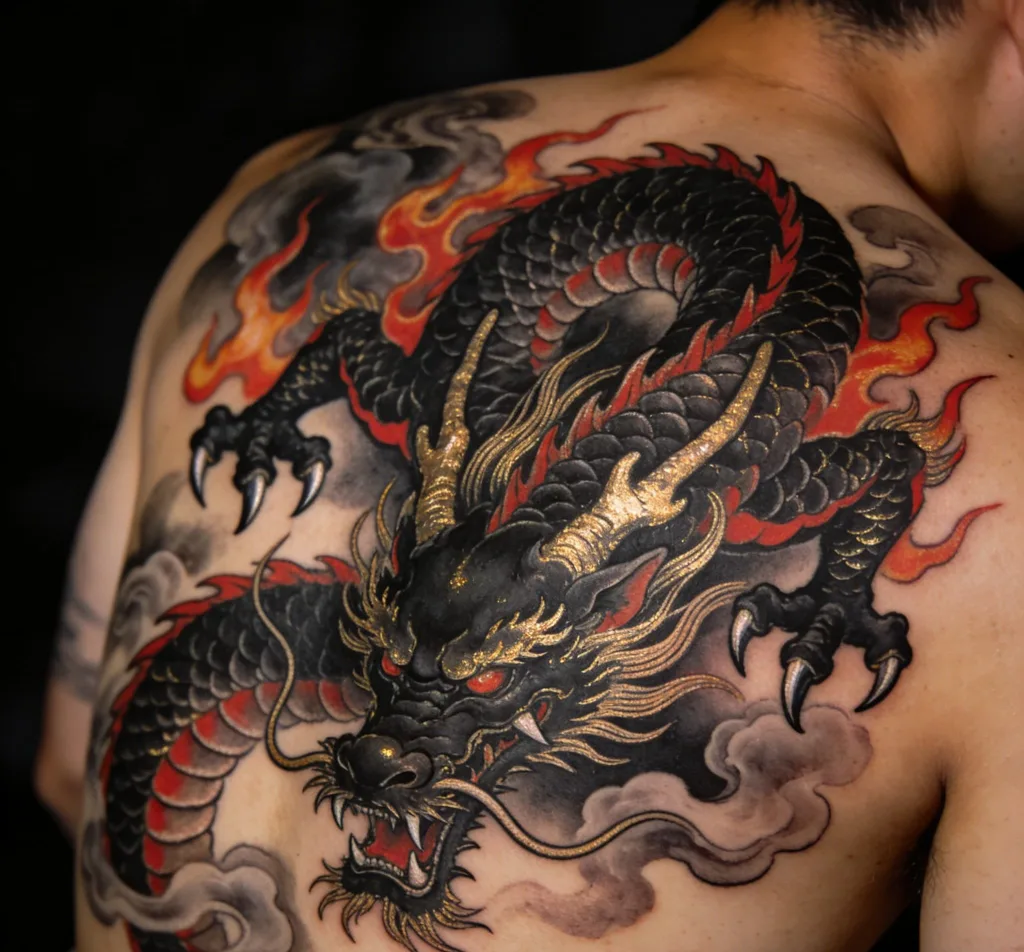 Japanese Dragon Tattoo Meaning: Wisdom, Power, and Good Fortune