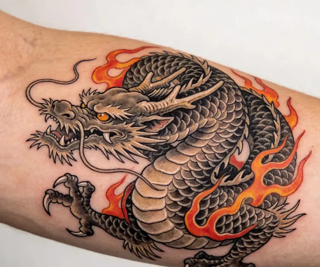Japanese Dragon Tattoo Meaning: Wisdom, Power, and Good Fortune