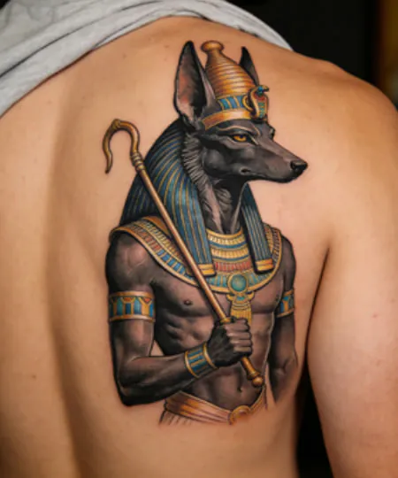 Anubis Tattoo Meaning: Symbolism, Protection & Power