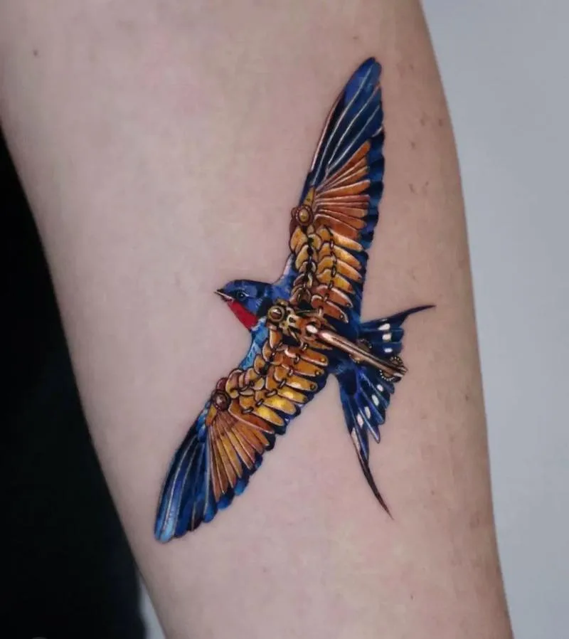 Flying Bird Tattoo Meaning: Freedom, New Beginnings, and Inner Strength