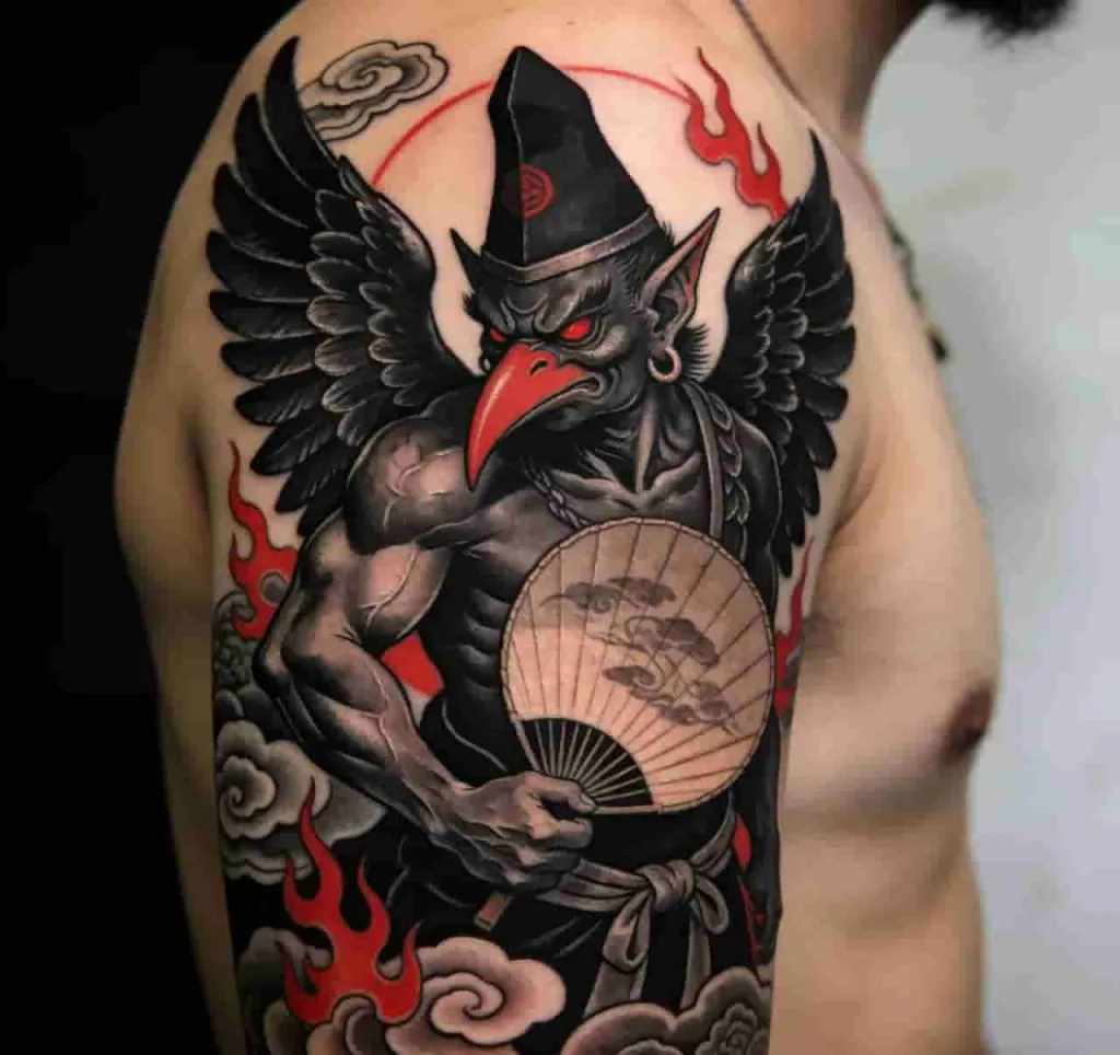 Tengu Tattoo Meaning: Symbolism and Japanese Folklore